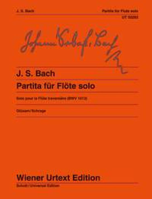 JS Bach Partita BWV1013 for Solo Flute-Wiener Urtext Edition
