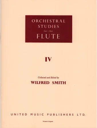 Orchestral Studies for the Flute