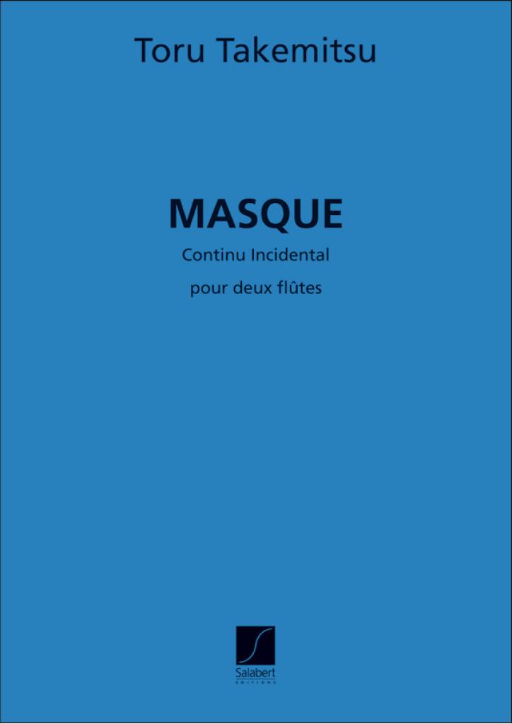 Takemitsu- Masque Continu Incidental No. 1 for Two Flutes