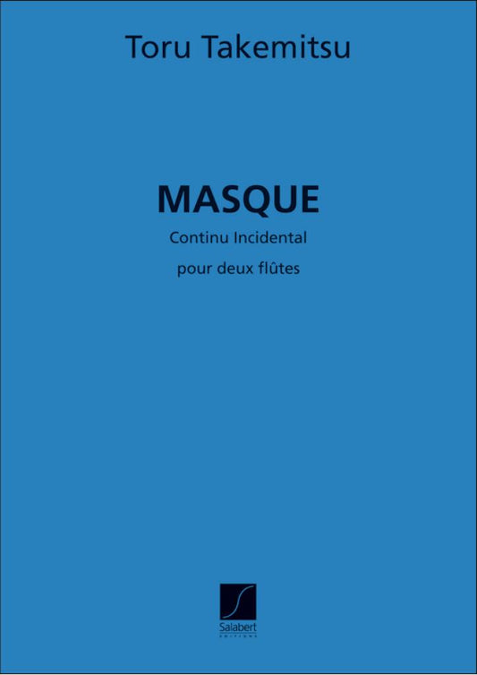 Takemitsu- Masque Continu Incidental No. 1 for Two Flutes