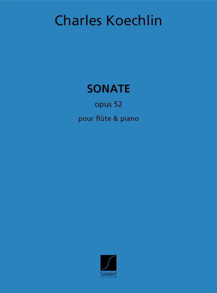 Koechlin- Sonata Op 52 for Flute and Piano