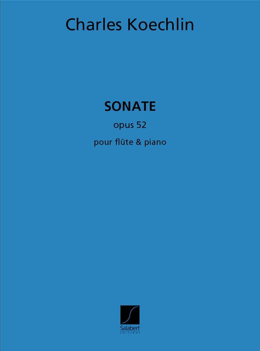 Koechlin- Sonata Op 52 for Flute and Piano
