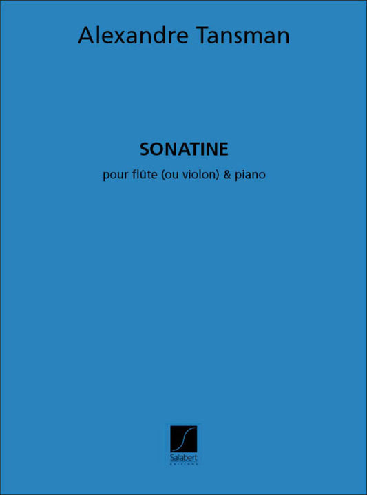 Tansman- Sonatine for Flute and Piano