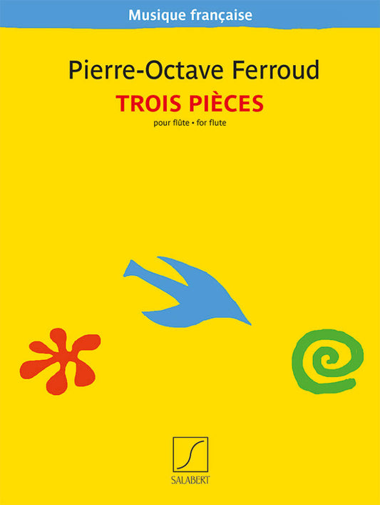 Ferroud- Trois Pieces for Solo Flute