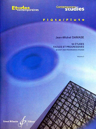 Damase- 50 Easy and Progressive Studies for Flute (Billaudot)