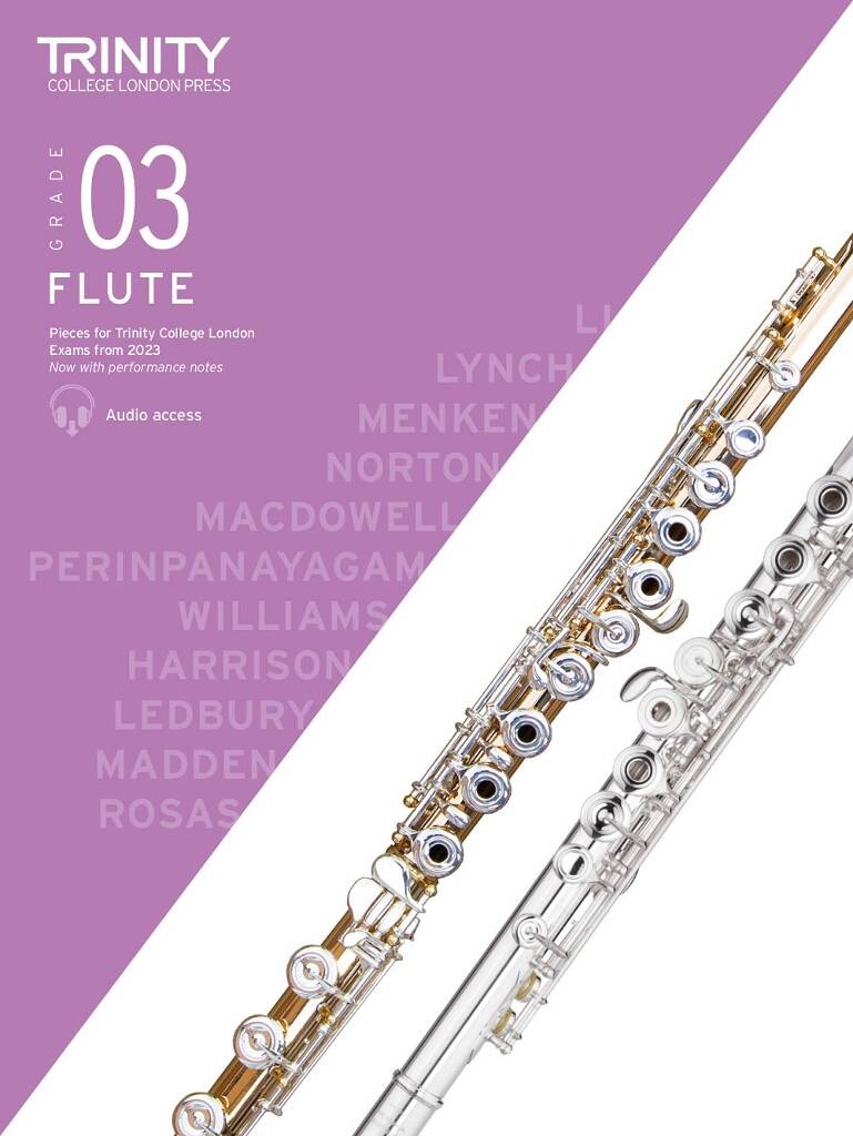 Flute Exam Pieces from 2023- Trinity College London