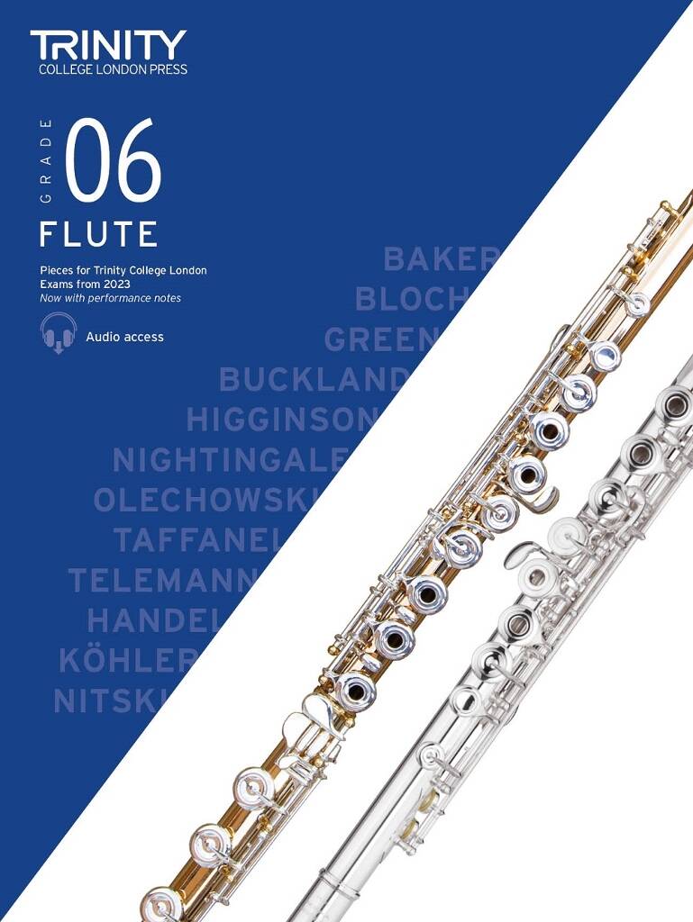 Flute Exam Pieces from 2023- Trinity College London