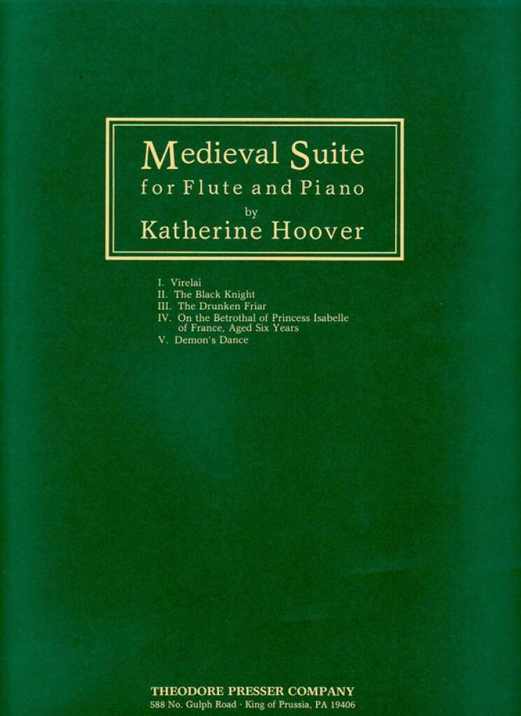 Hoover- Medieval Suite for Flute and Piano