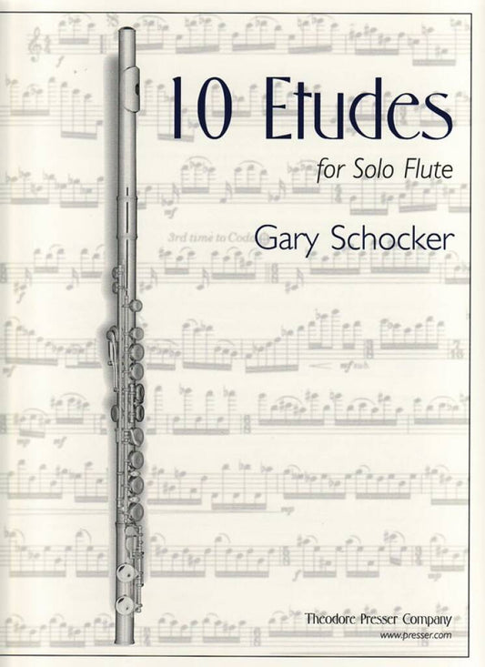 Schocker- 10 Etudes for Solo Flute