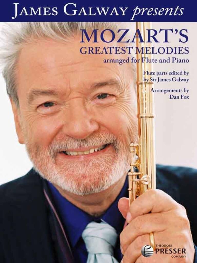 Mozart's Greatest Melodies for Flute and Piano