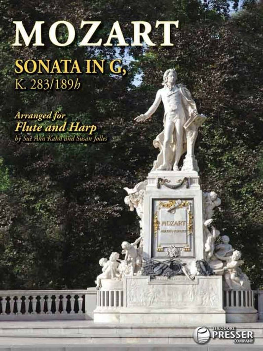 Mozart- Sonata in C KV 283 (Arranged for Flute and Harp)