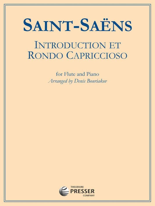 Saint-Saens- Introduction and Rondo Capriccioso for Flute and Piano