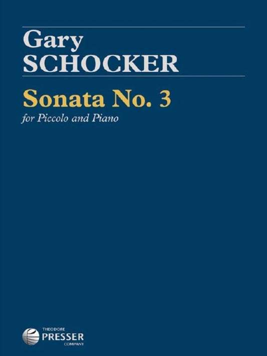 Schocker - Sonata No. 3 - Piccolo and Piano