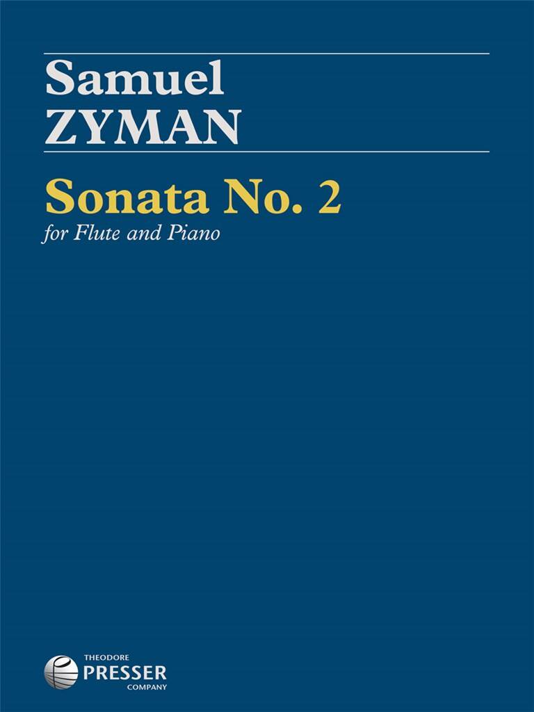 Zyman- Sonata No 2 for Flute and Piano