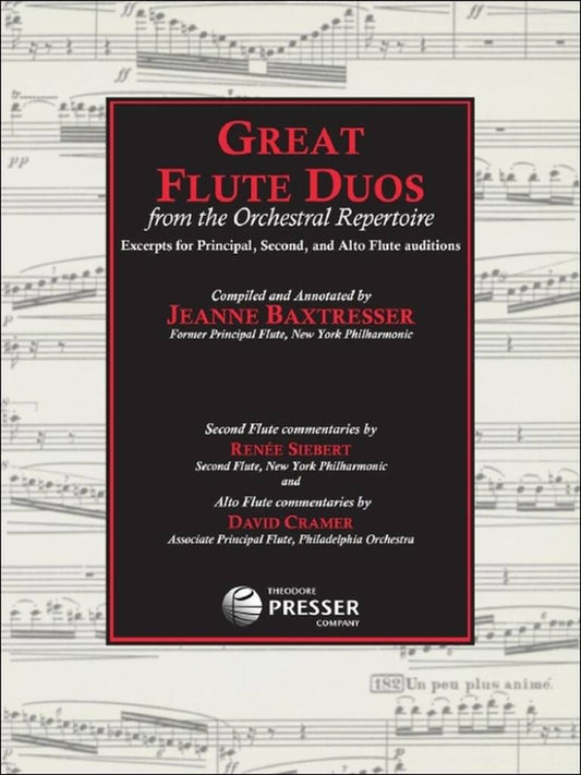 Great Flute Duos front cover