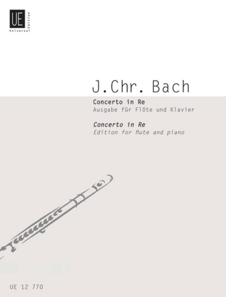 JC Bach Concerto in D Major-Flute and Piano