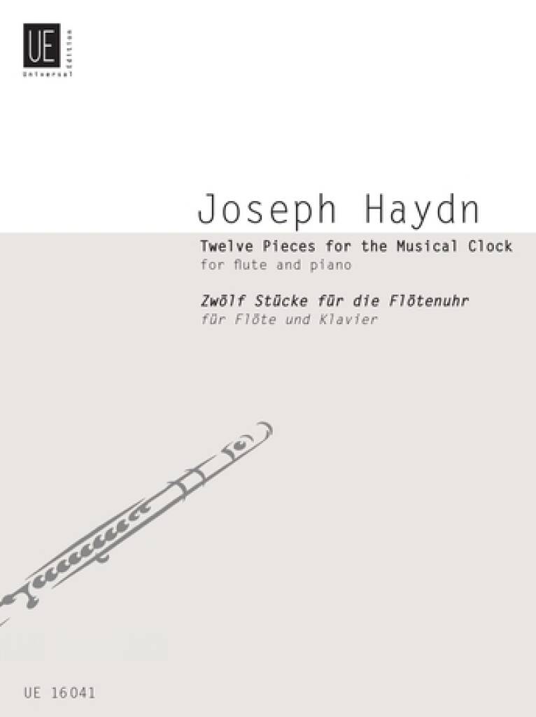 Haydn- 12 Pieces for the Musical Clock for Flute and Piano
