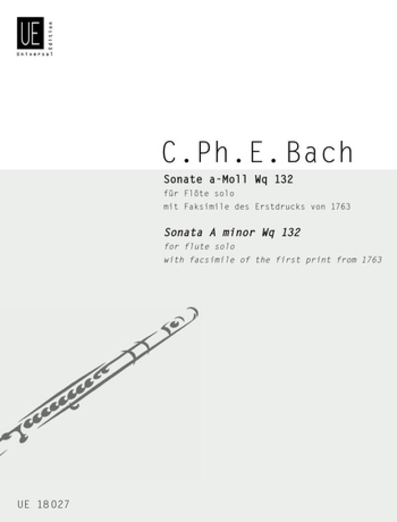 C.PH.E. Bach Sonata in A minor Wq 132