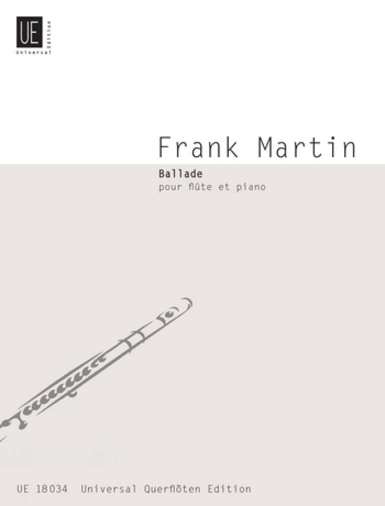 Martin- Ballade for Flute and Piano