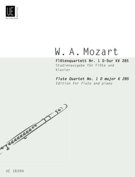 Mozart- Flute Quartet No 1 in D major KV285 for Flute and Piano