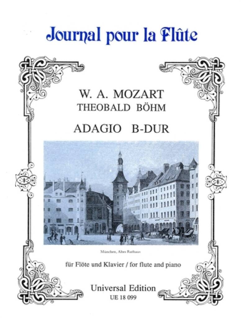 Mozart- Adagio in Bb Major for Flute and Piano