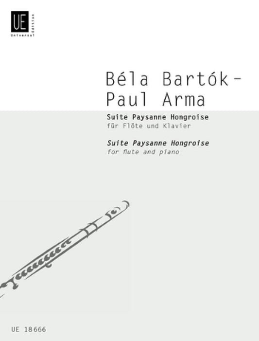 Bartok Suite Paysanne Hongroise for Flute and Piano