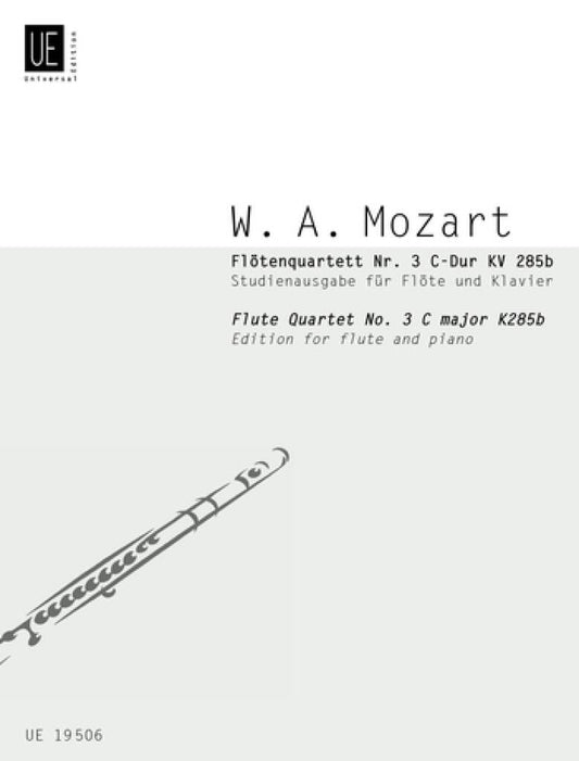 Mozart- Flute Quartet No 3 in C Major KV285b for Flute and Piano