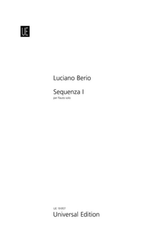 Berio Sequenza I for Solo Flute