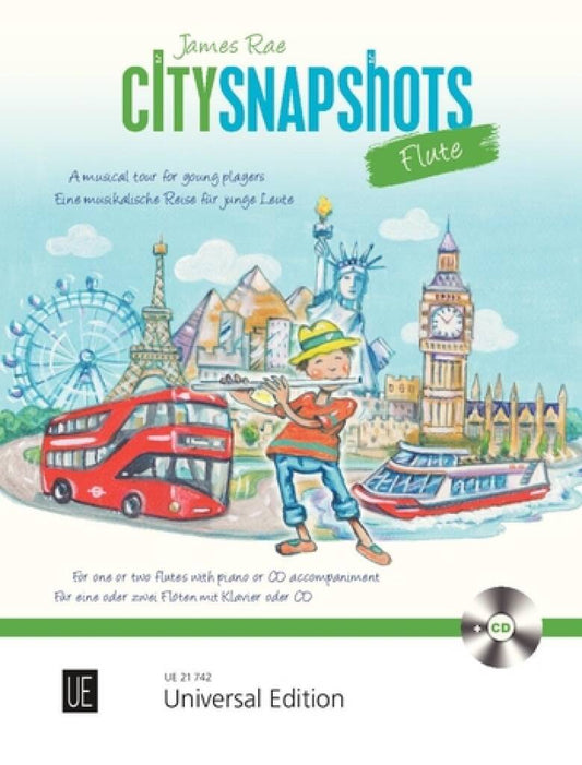 City Snapshots for Flute and Piano (includes Audio Access)