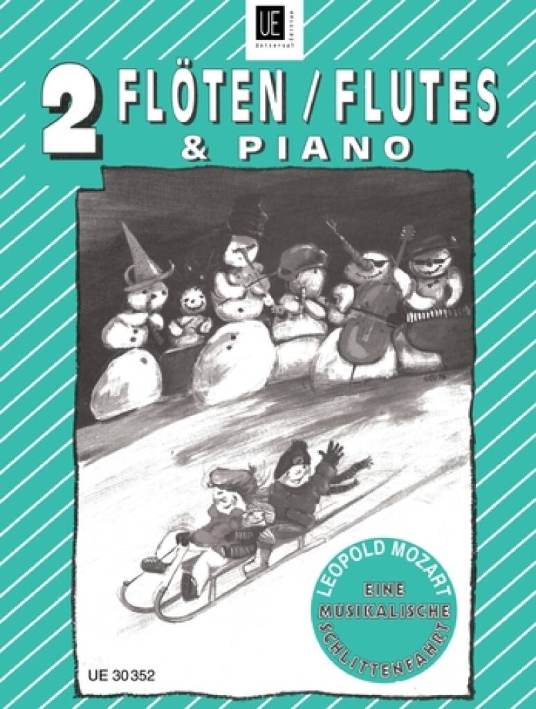 Mozart- A Musical Sleigh Ride for 2 Flutes