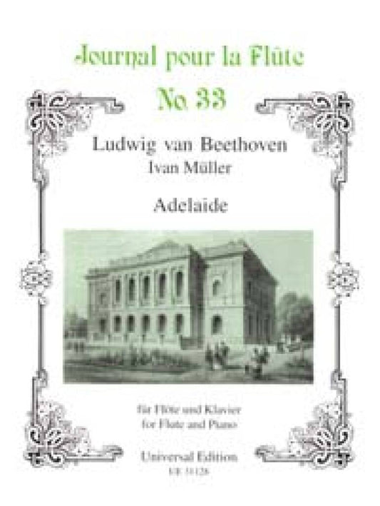 Beethoven: Adelaide for Flute and Piano