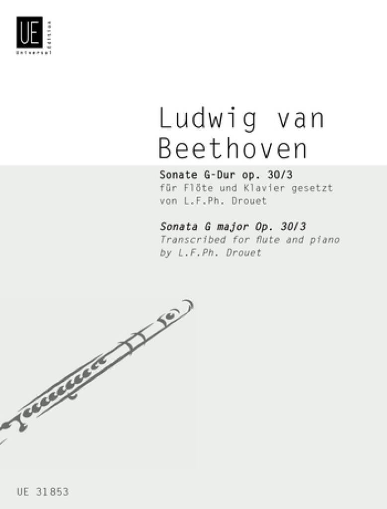 Beethoven Sonata in G major Op 30/3-Flute and Piano