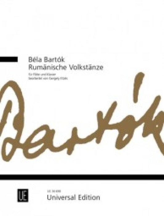 Bartok Romanian Folk Dances for Flute and Piano