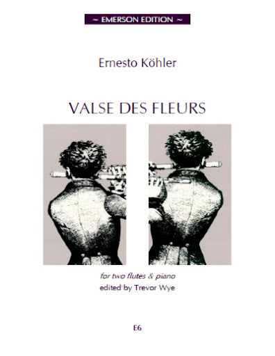 Kohler- Valse des Fleurs Op. 87 for Two Flutes and Piano