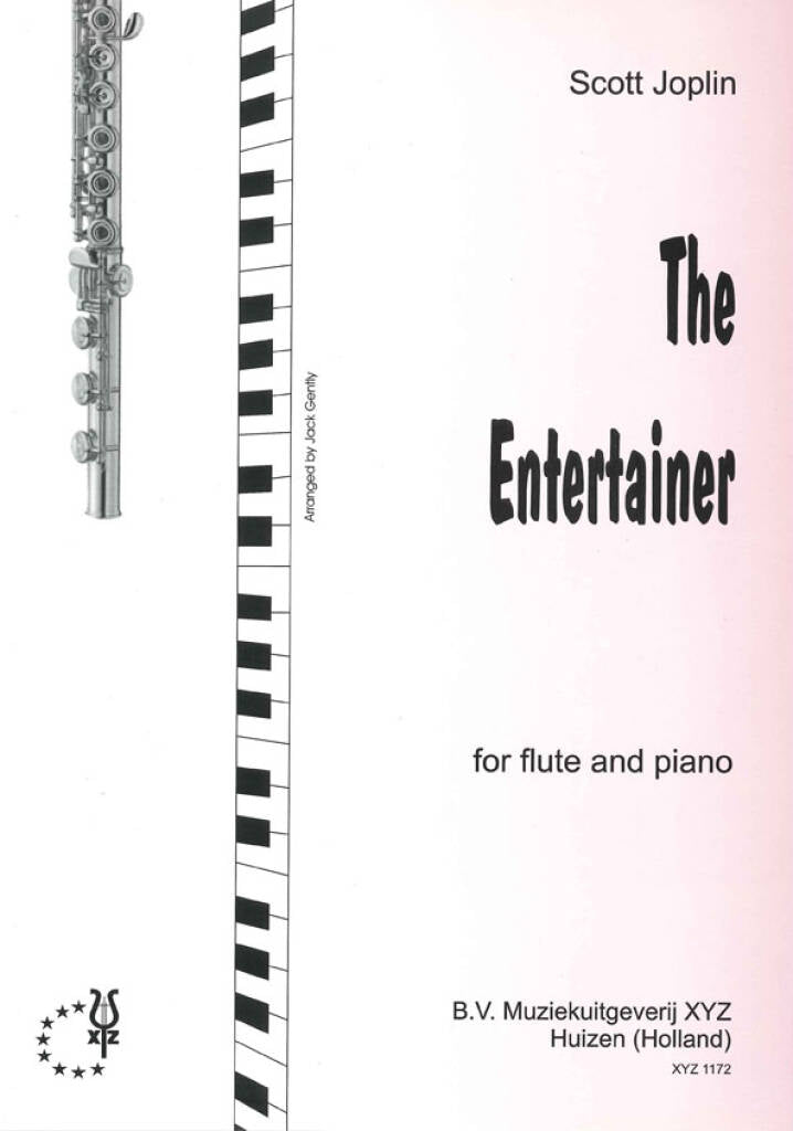 Joplin- The Entertainer for Flute and Piano