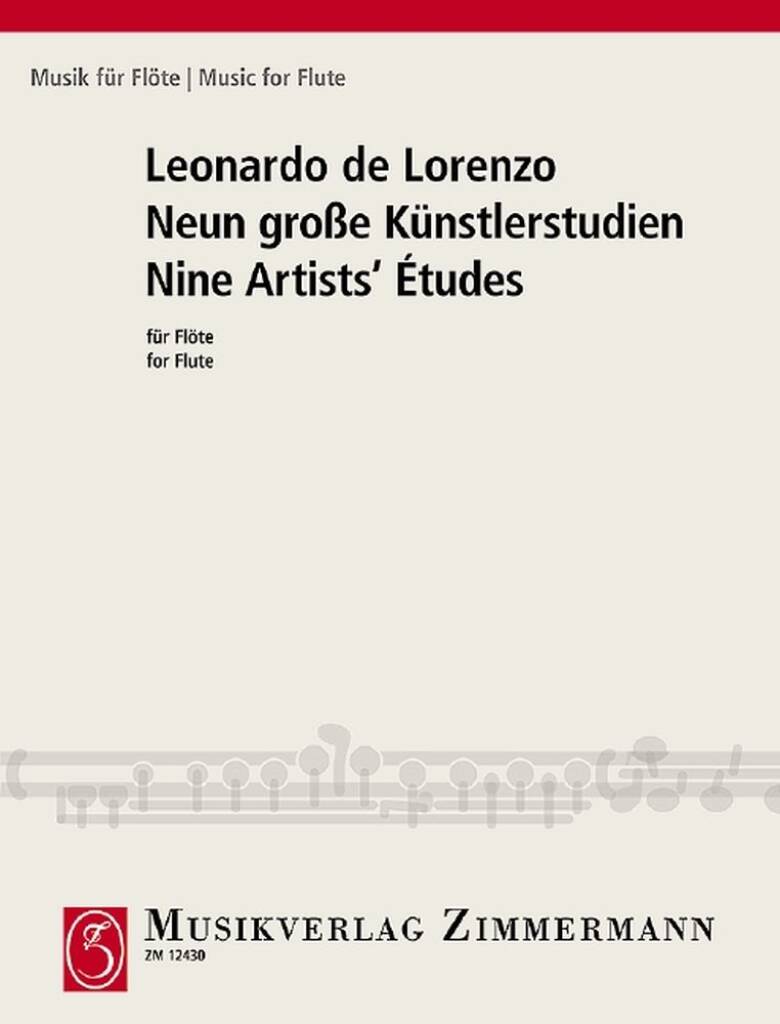 Lorenzo- Nine Artist's Etudes (Zimmermann)