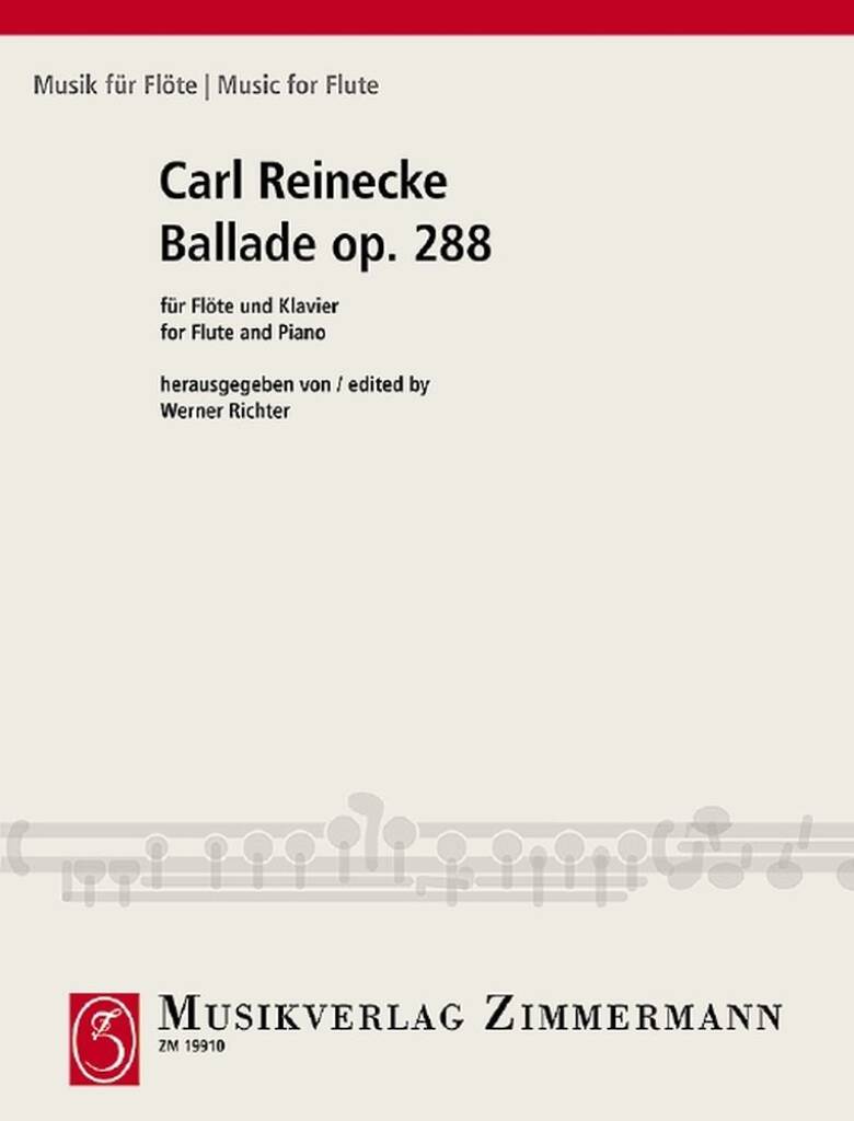 Reinecke- Ballade Op.288 for Flute and Piano