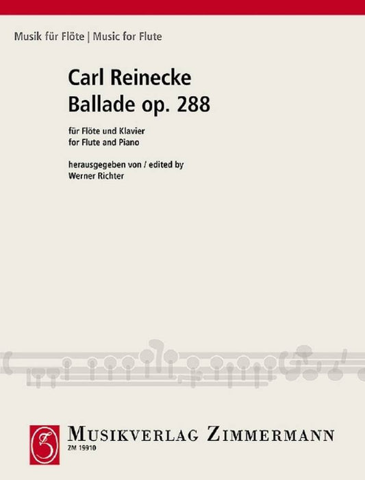 Reinecke- Ballade Op.288 for Flute and Piano