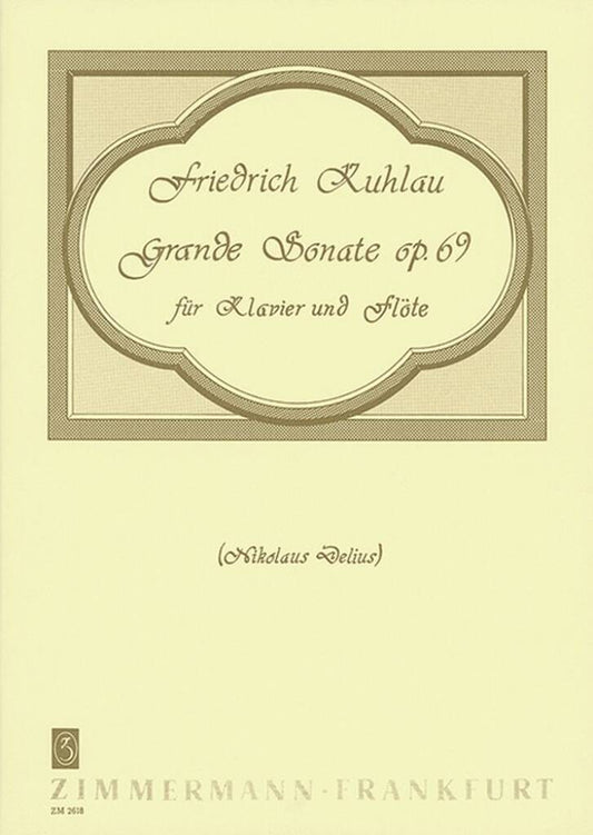 Kuhlau- Grande Sonata Op 69 for Flute and Piano