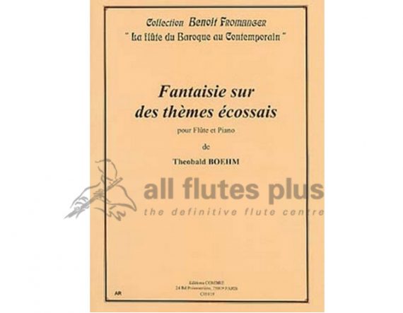 Boehm Fantasie Sur Des Themes Ecossaise-Editions Combre