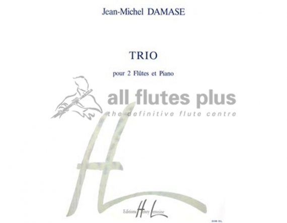 Damase Trio-Two Flutes and Piano-Lemoine