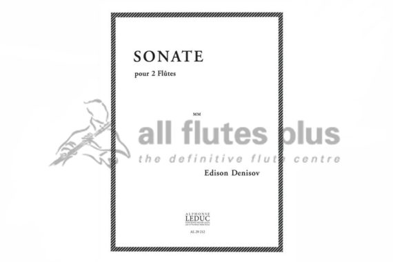 Denisov Sonata for 2 flutes