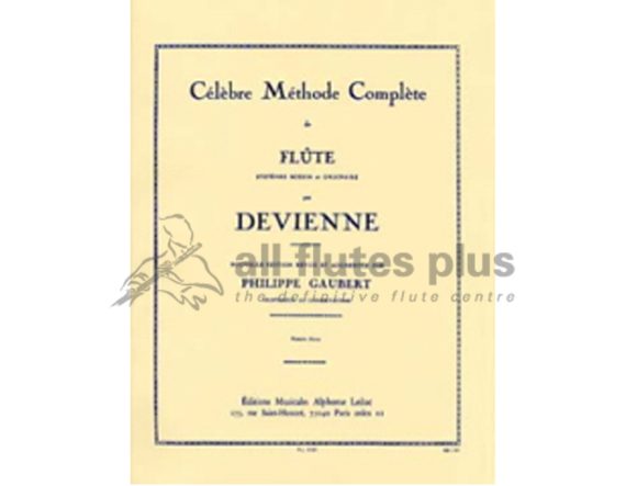 Devienne Complete Flute Method Volume 1-Leduc