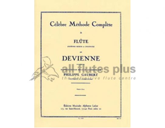 Devienne Flute Methode Complete Volume 1-Leduc