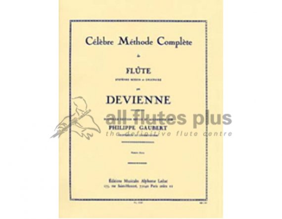 Devienne Flute Methode Complete Volume 1-Leduc