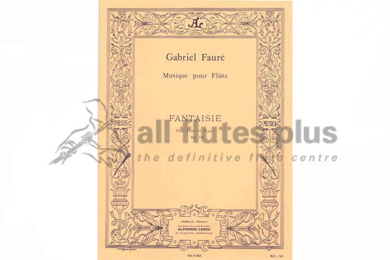 Faure Fantaisie for Flute and Piano