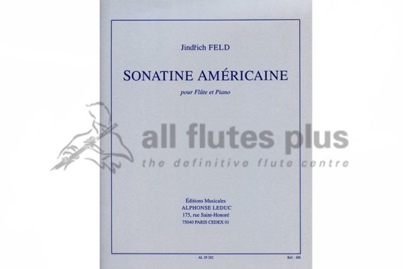 Feld Sonatine Americaine for Flute and Piano