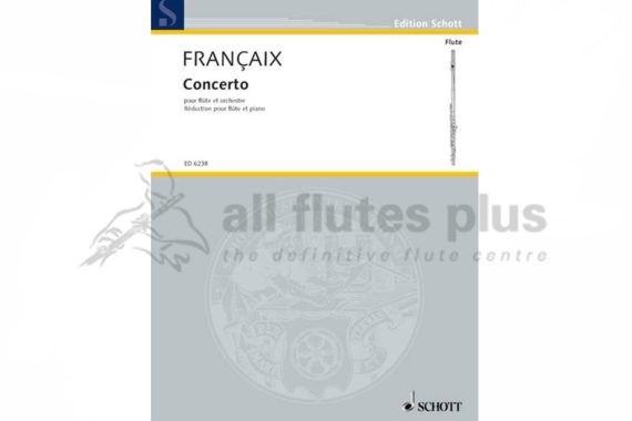 Francaix Concerto for Flute