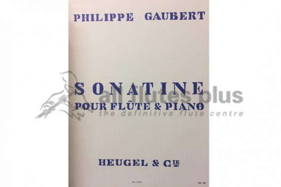 Gaubert Sonatine-Flute and Piano-Heugel