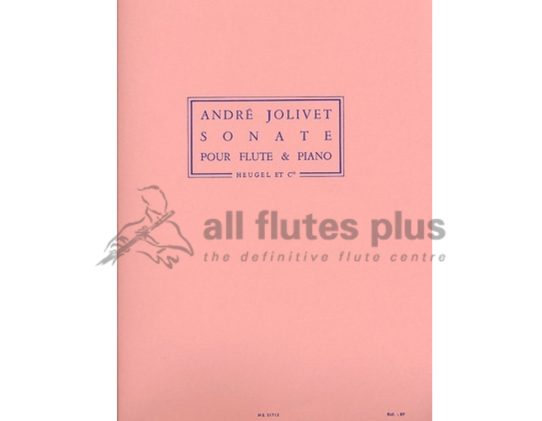 Jolivet Sonata for Flute and Piano